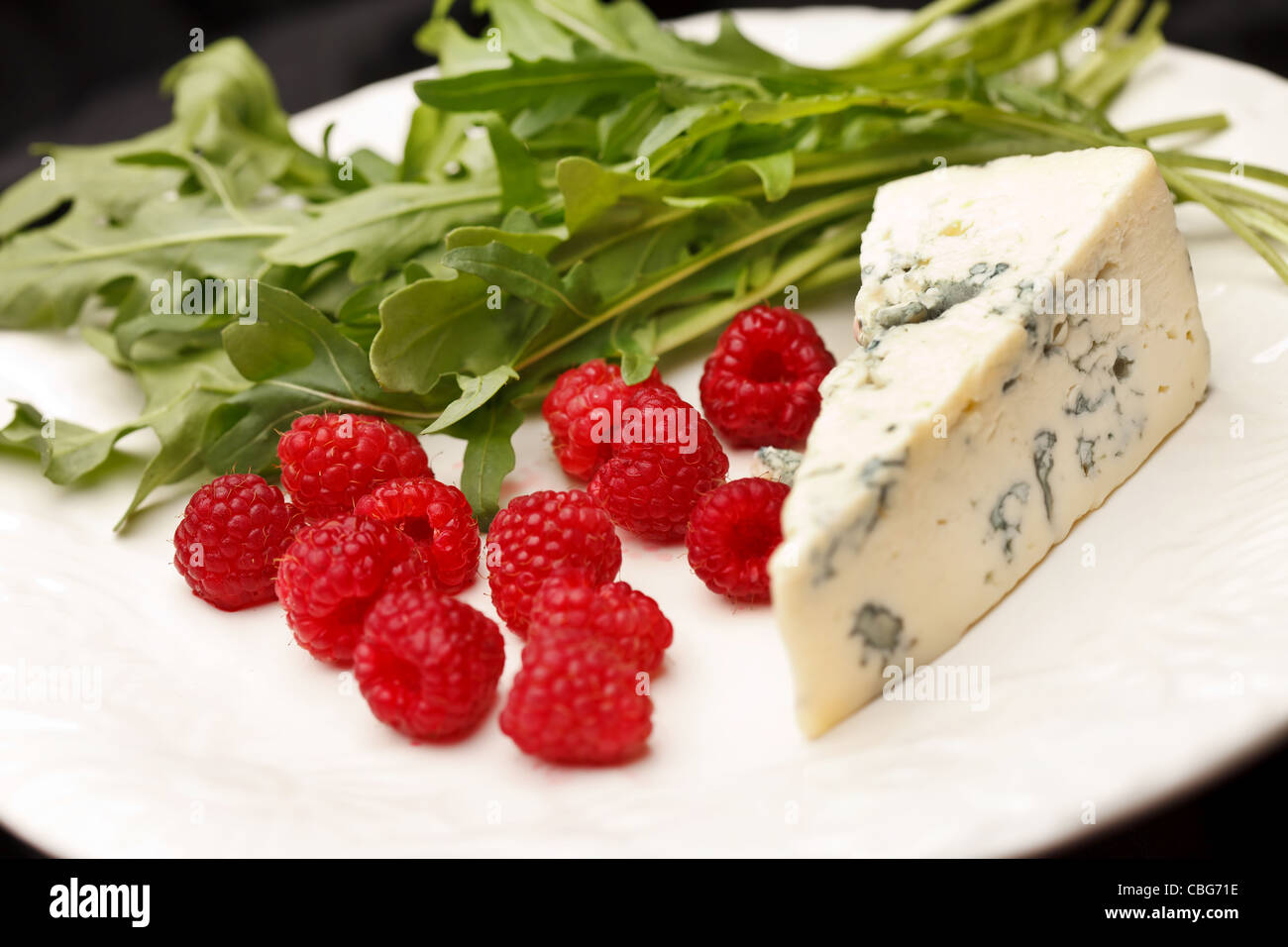 cheese and raspberry Stock Photo - Alamy