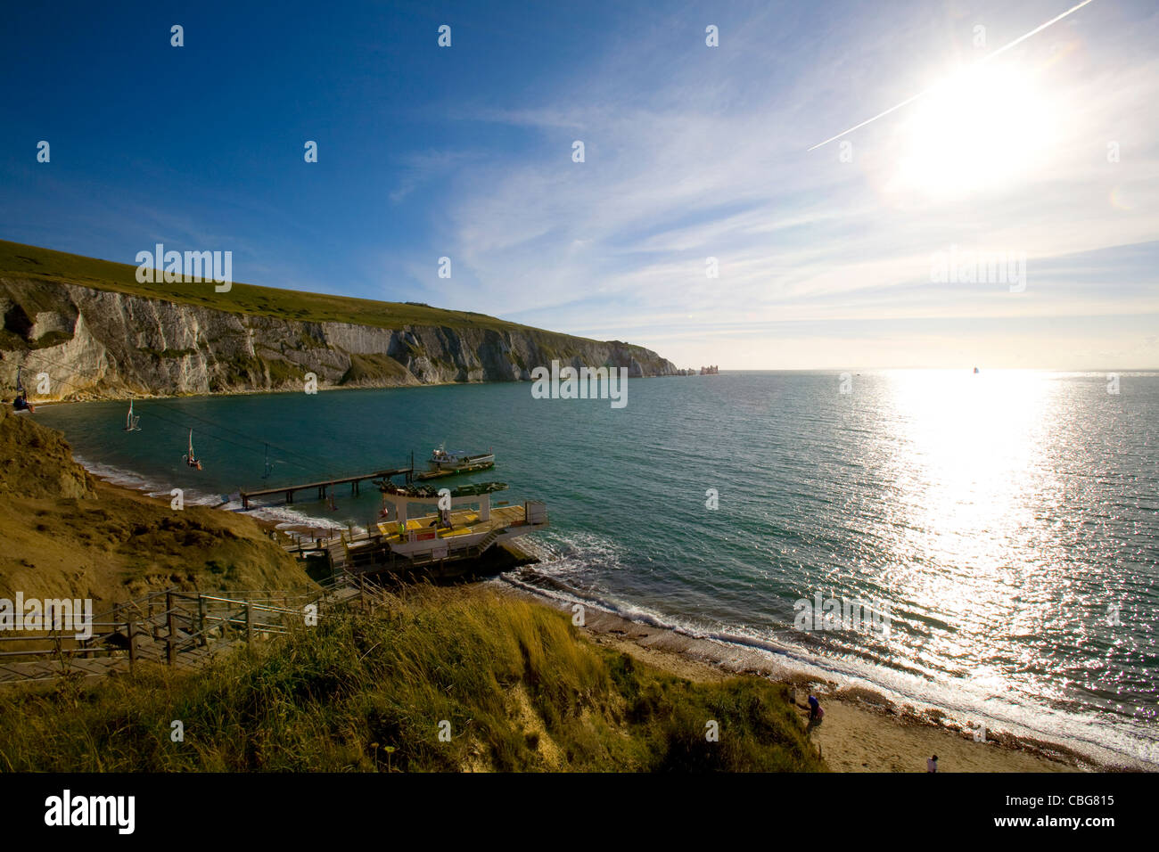 Alum Bay Needles Isle Of Wight England Uk Stock Photo Alamy Alum Bay Needles Isle Of Wight England Uk Stock Photo Alamy