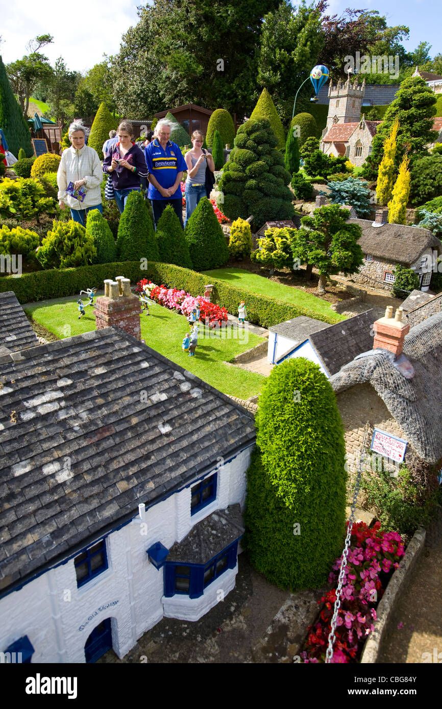 Model Village, Godshill. Isle of Wight, England, UK Stock Photo Alamy