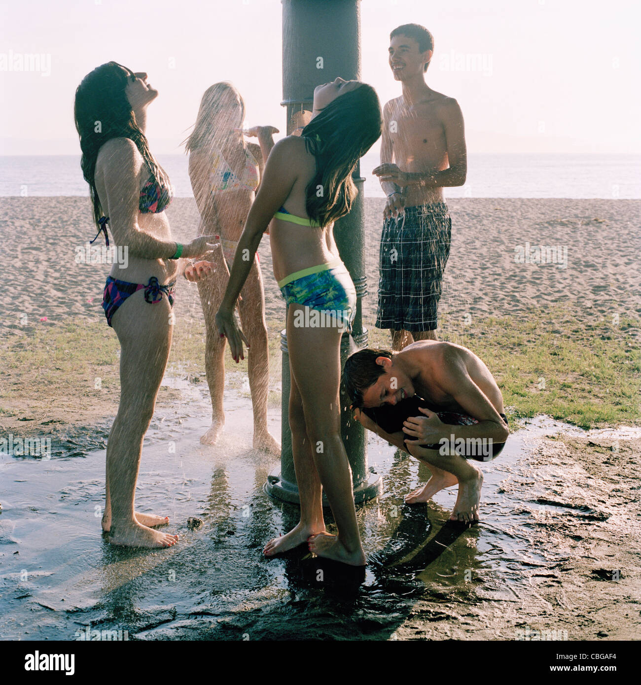 Naked Teens On Beach