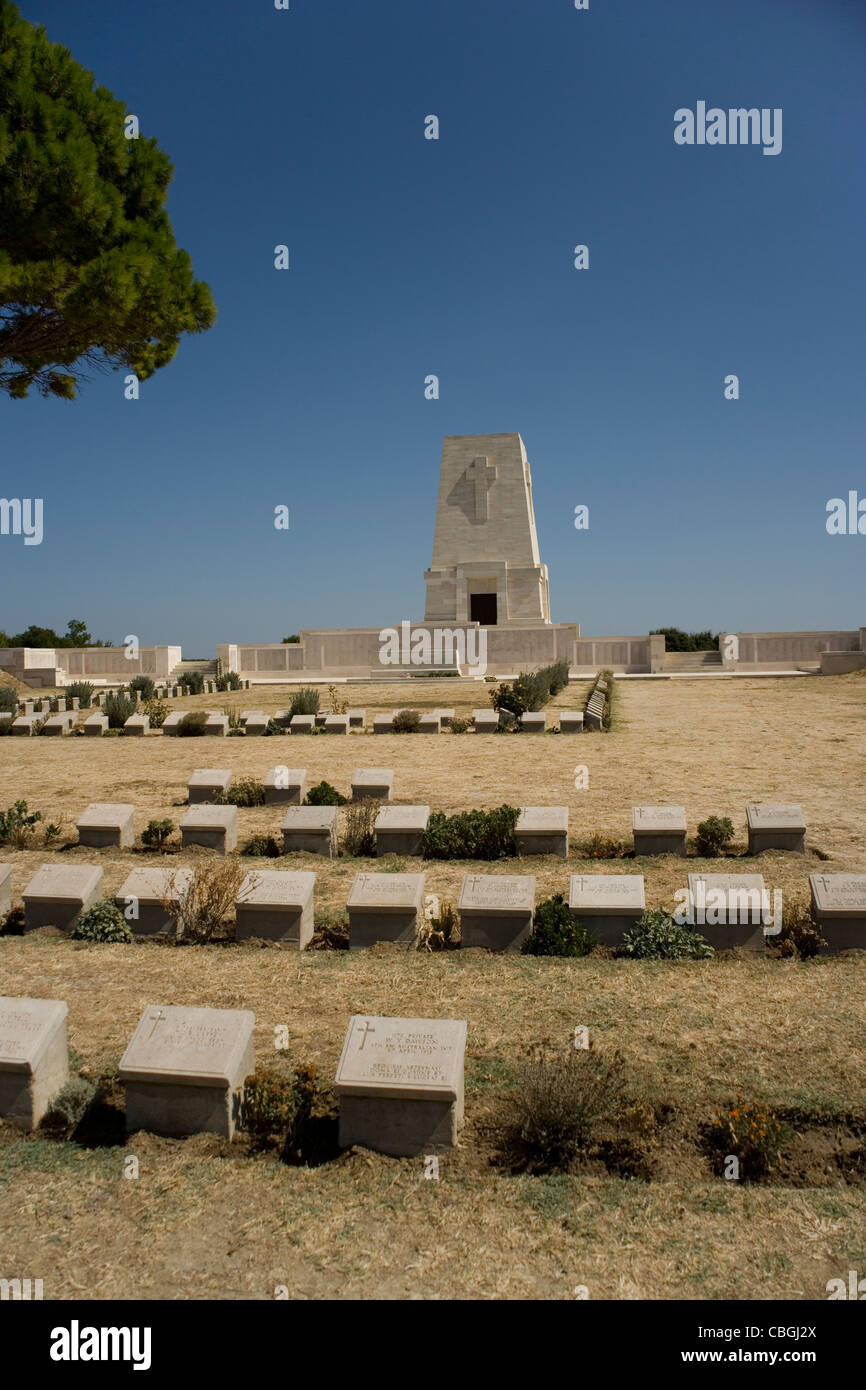 Lone Pine Memorial and Conmmonwealth War Graves Commission Cemetery in ...