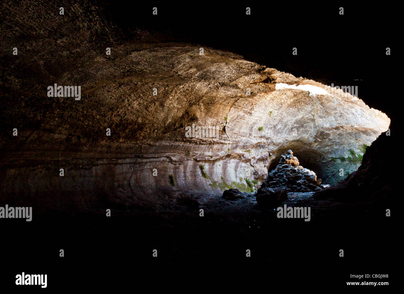 Cave of etna Stock Photo Alamy