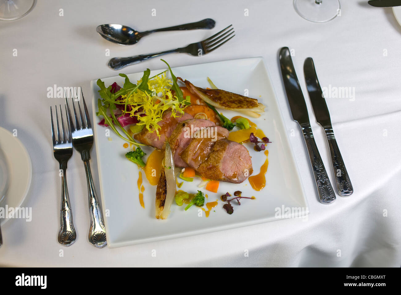 Food, Albert Cottage, East Cowes, Isle of wight, England, UK Stock