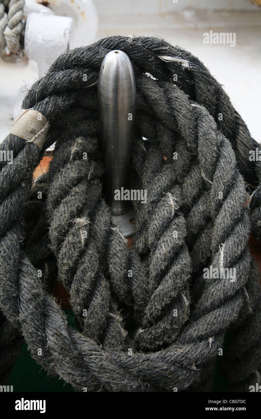 vessel equipment. Rigging Stock Photo Alamy