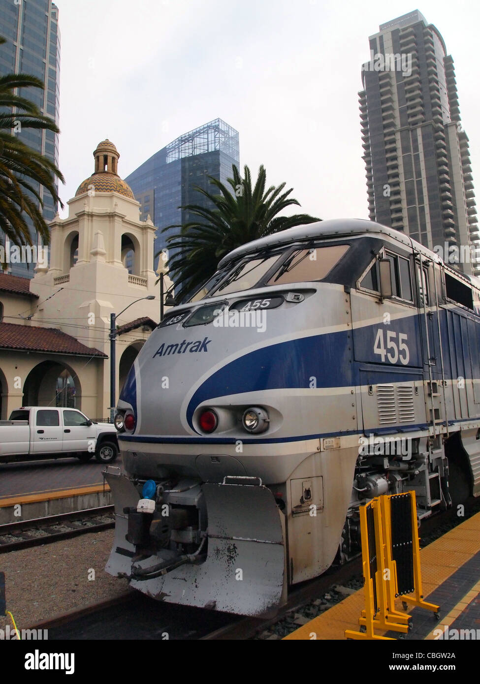 Amtrak train, San Diego Stock Photo: 41552850 - Alamy