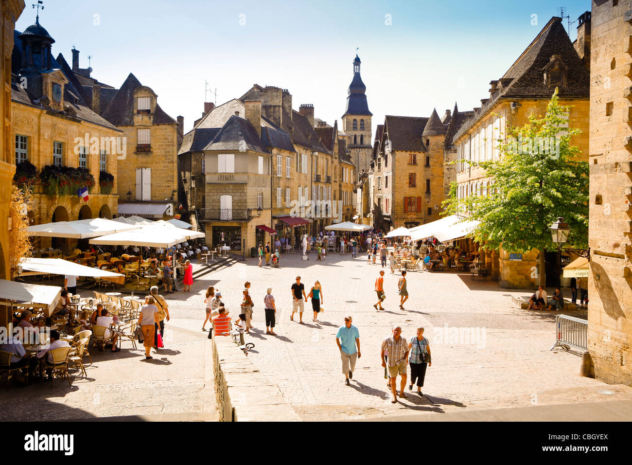 Sarlat-la-Canéda, Dordogne, Périgord Noir, Southwestern France. Stock Photo