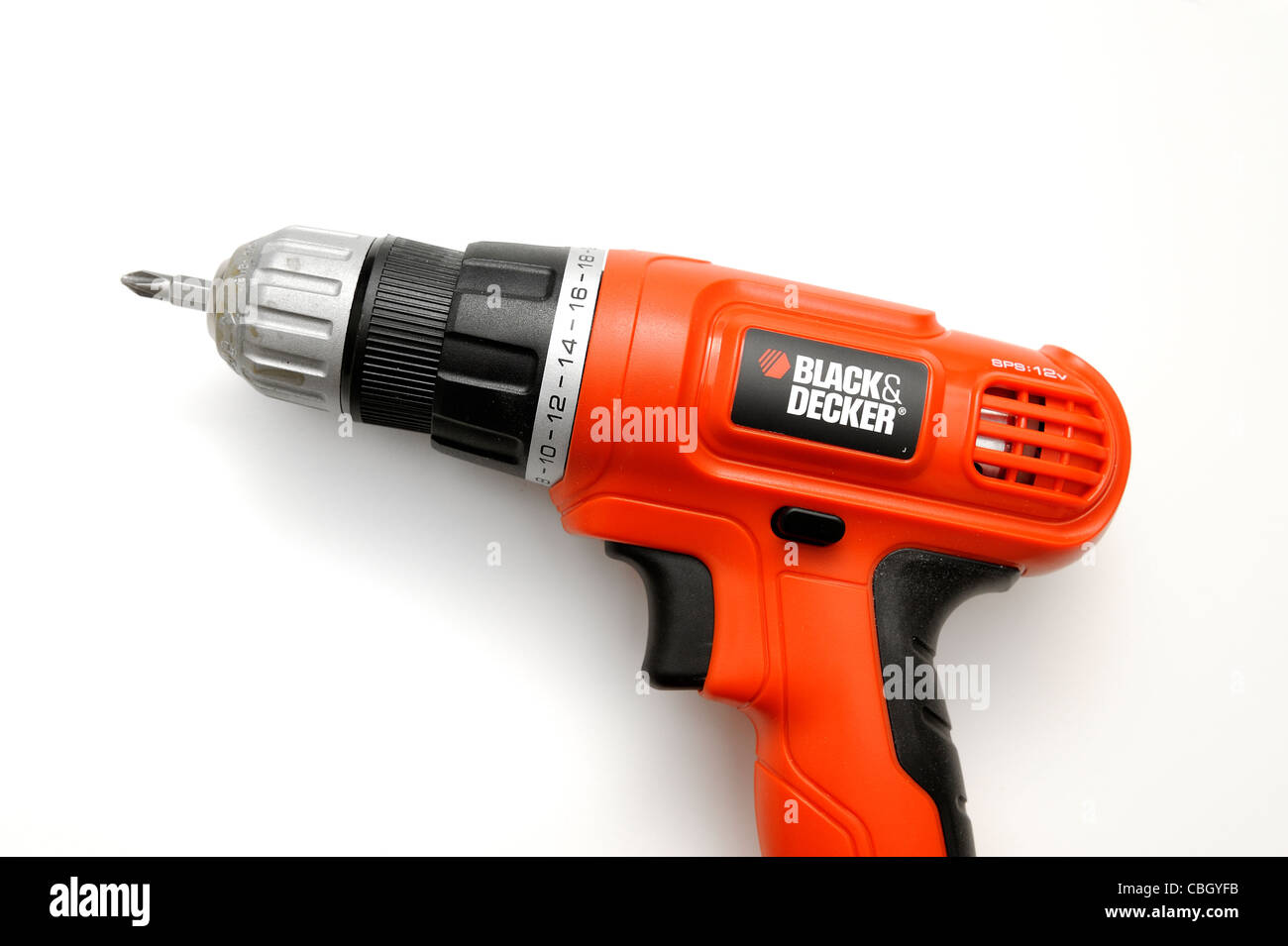 Black and decker drill hi-res stock photography and images - Alamy