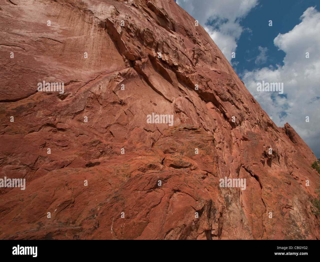 Colorado Rock Formations Garden of the Gods Rock Formation in Colorado Stock Photo - Alamy