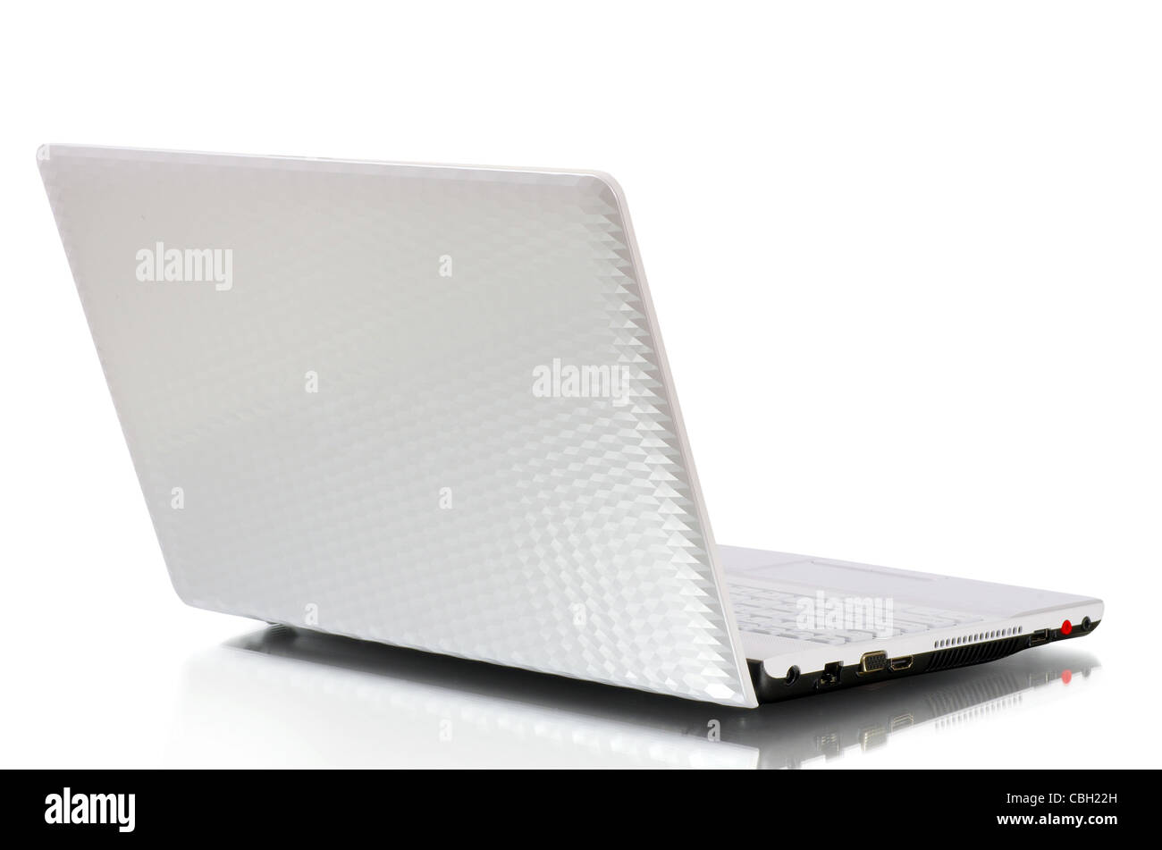 laptop isolated on white background Stock Photo - Alamy