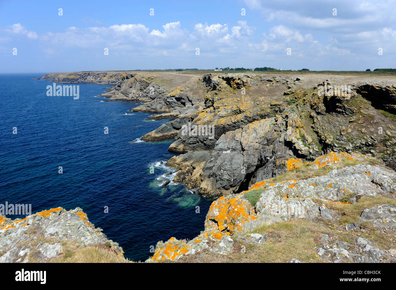Trou de l'Enfer,Ile de Groix,Island,Morbihan,Bretagne,Brittany,France Stock Photo