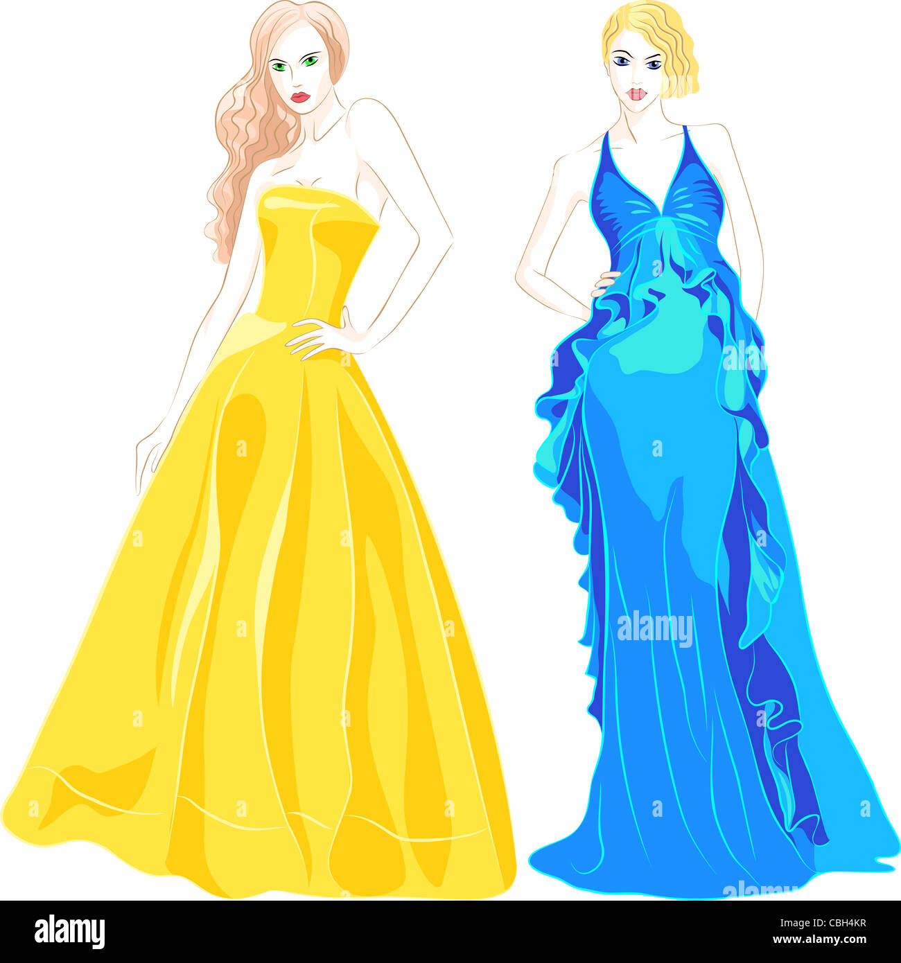 young evening dresses