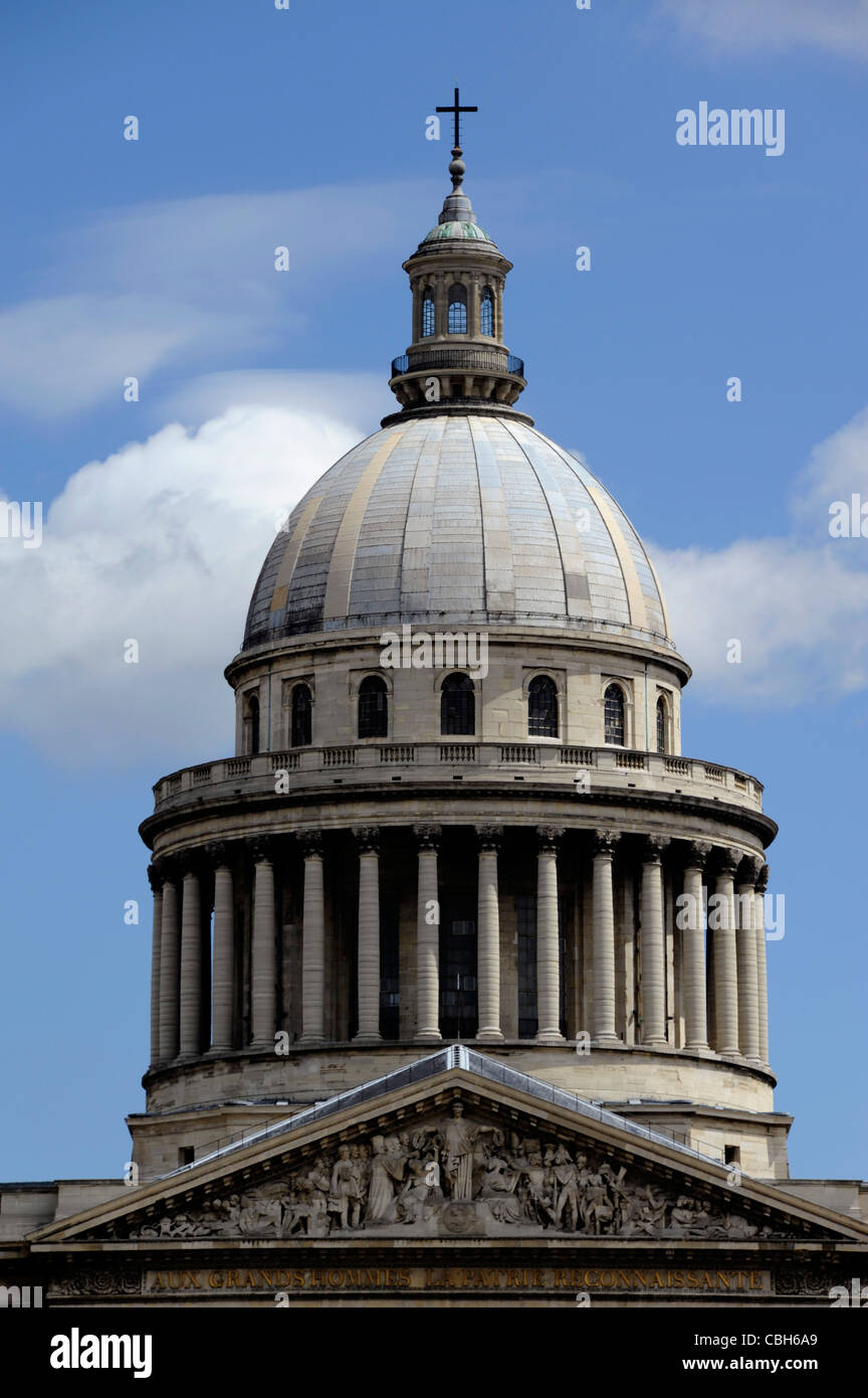Eglise du Pantheon,Paris 5,Quartier Latin Pediment by David d'Angers