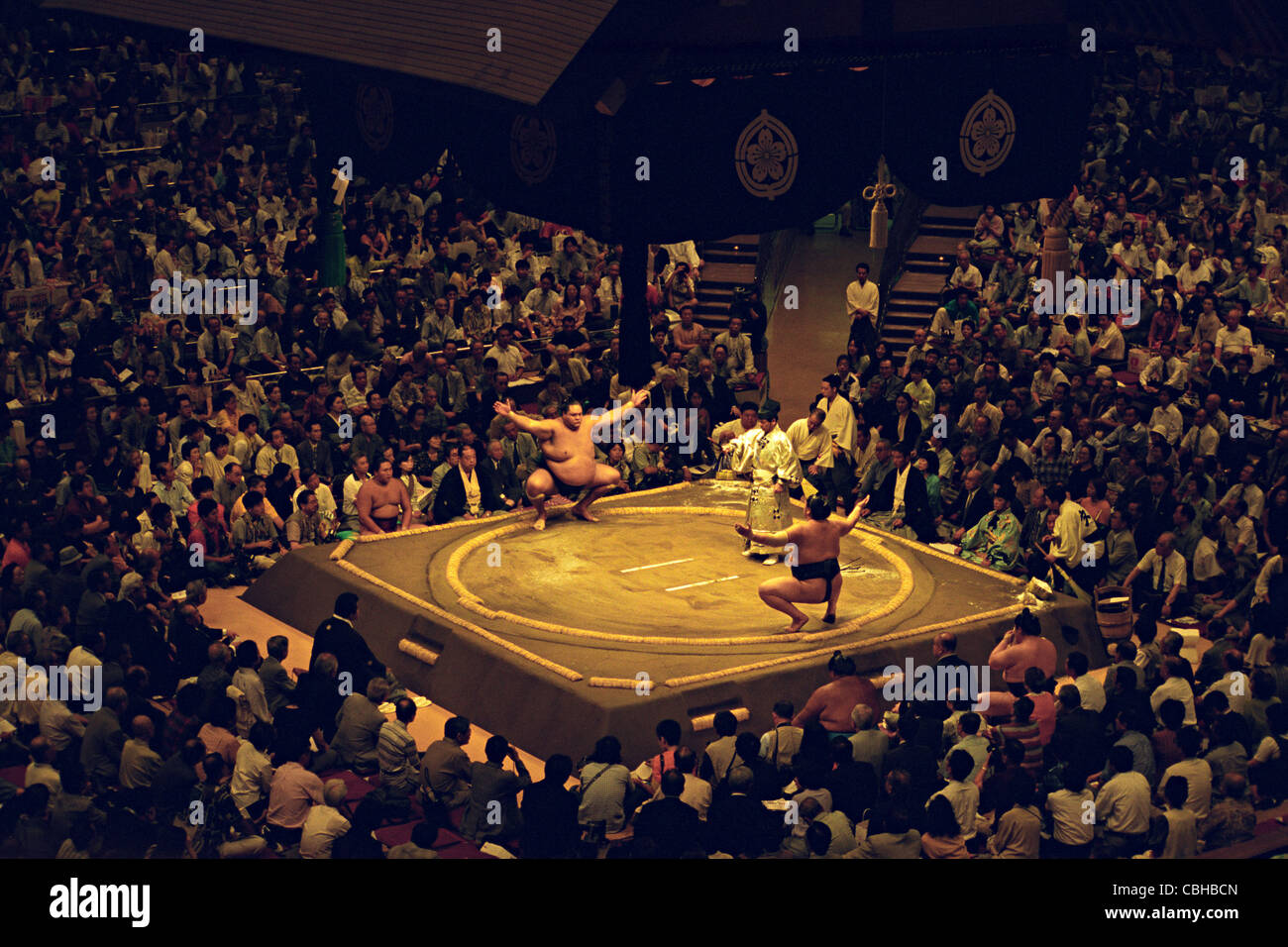 Professional Sumo Wrestling, Tokyo, Japan Stock Photo - Alamy