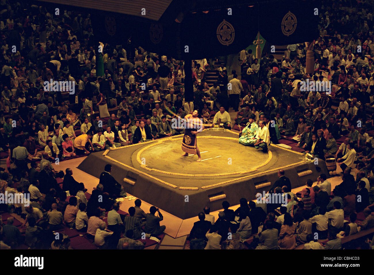 Professional Sumo Wrestling, Tokyo, Japan Stock Photo Alamy