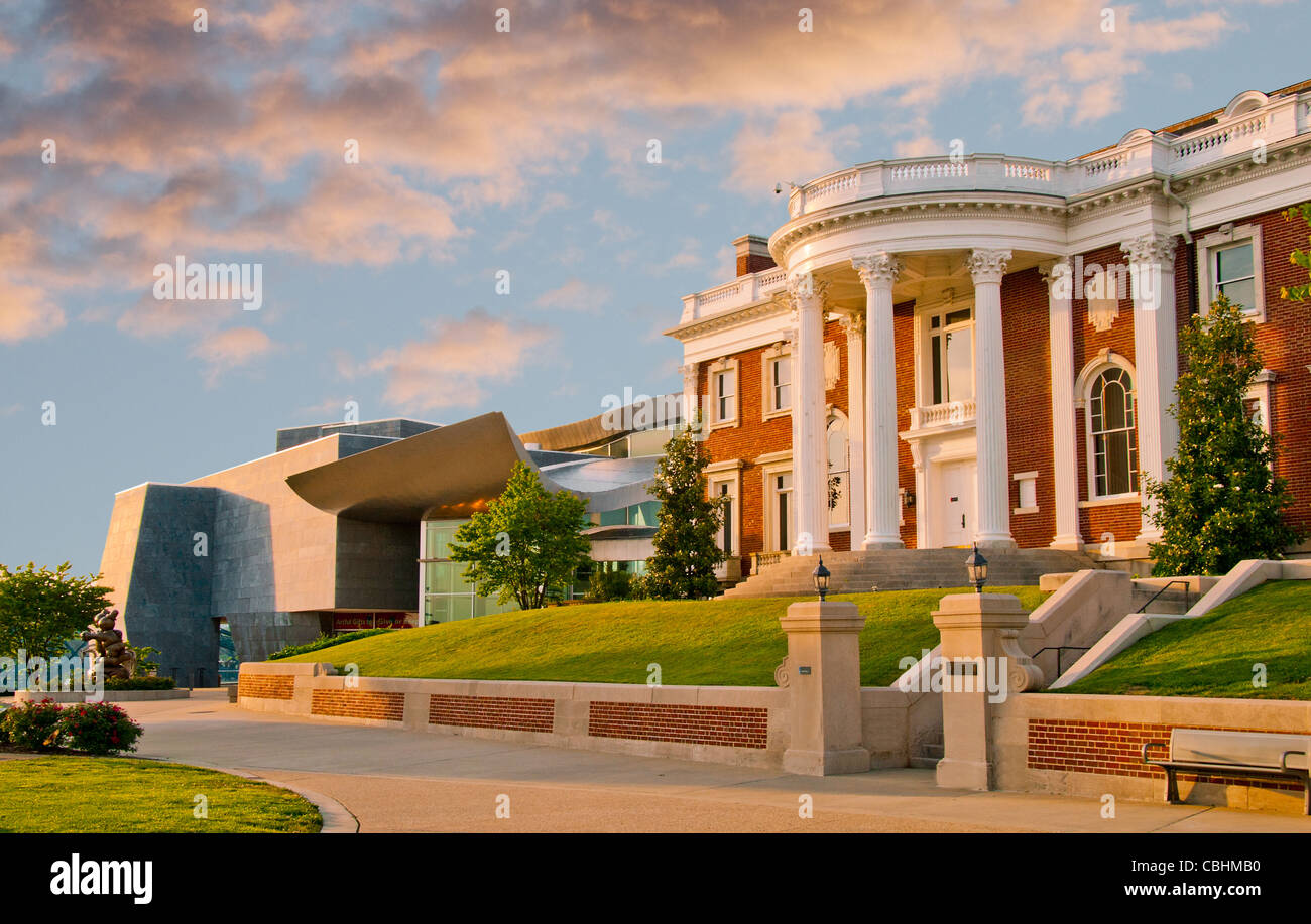 Hunter Museum of American Art, Chattanooga, Tennessee, USA Stock Photo