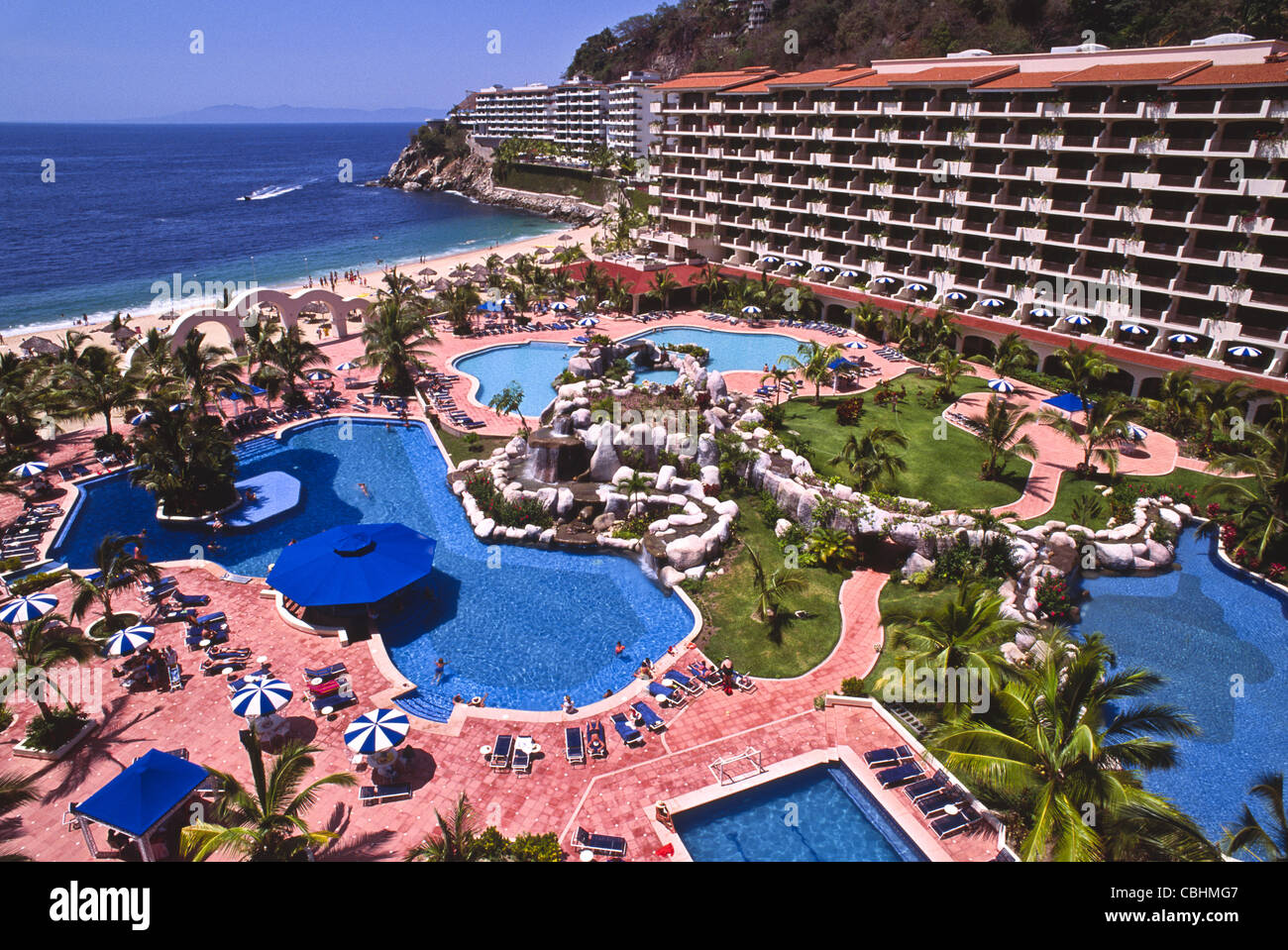 La Jolla de Mismaloya, a luxury resort on Banderas Bay, Puerto Vallarta