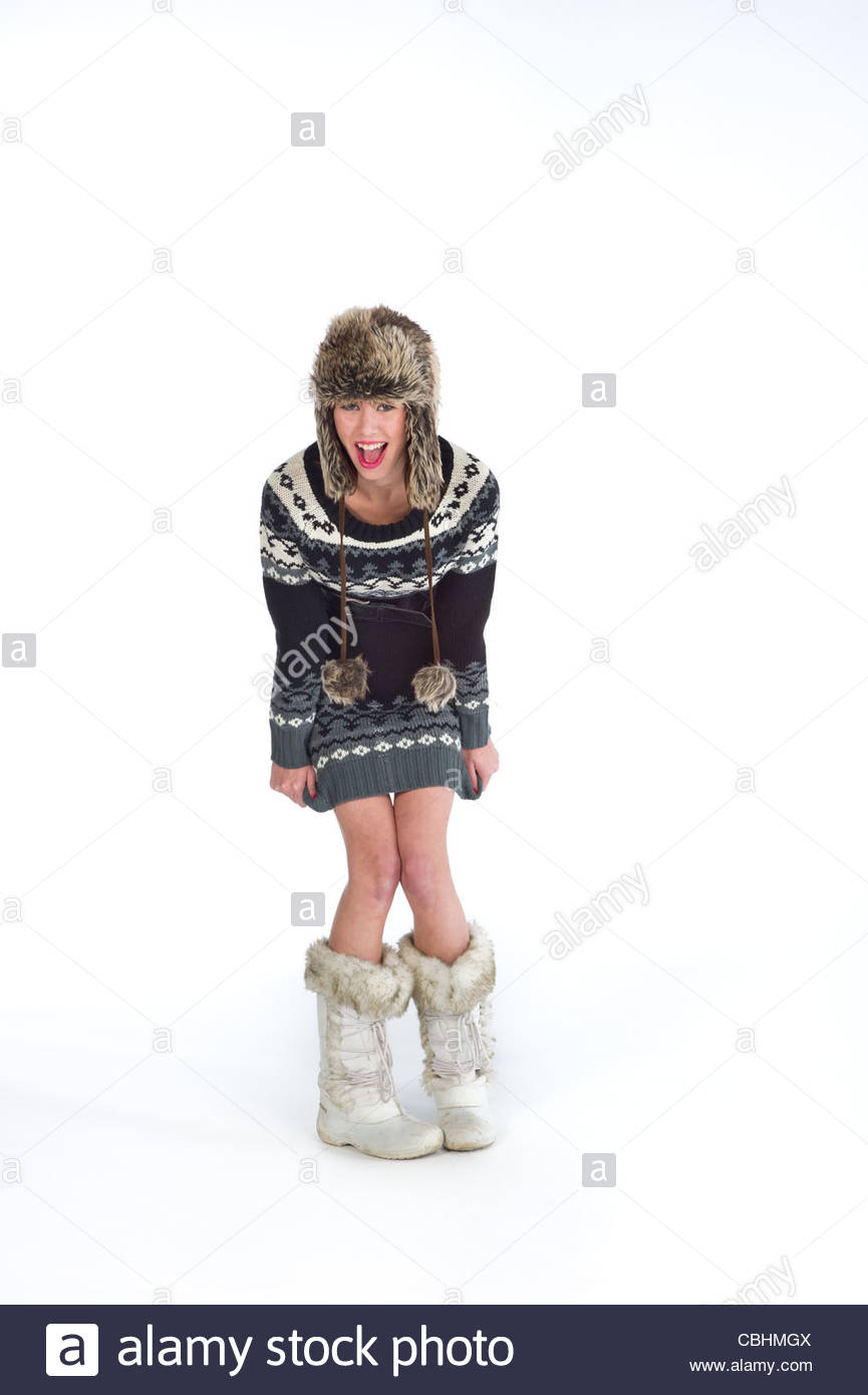 black and white snow boots