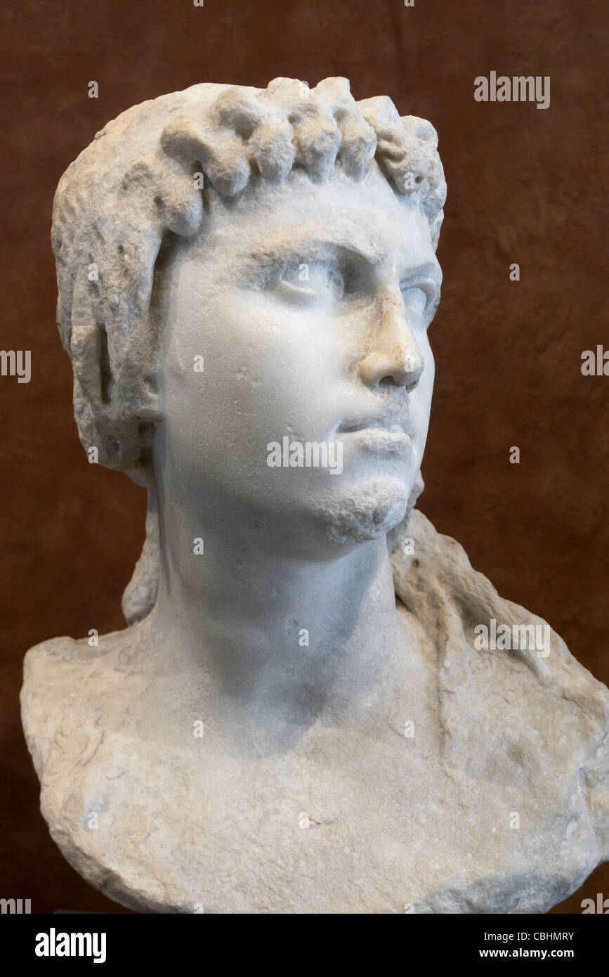 Bust of Cleopatra II (172116 BC) or her daughter, Cleopatra III (141