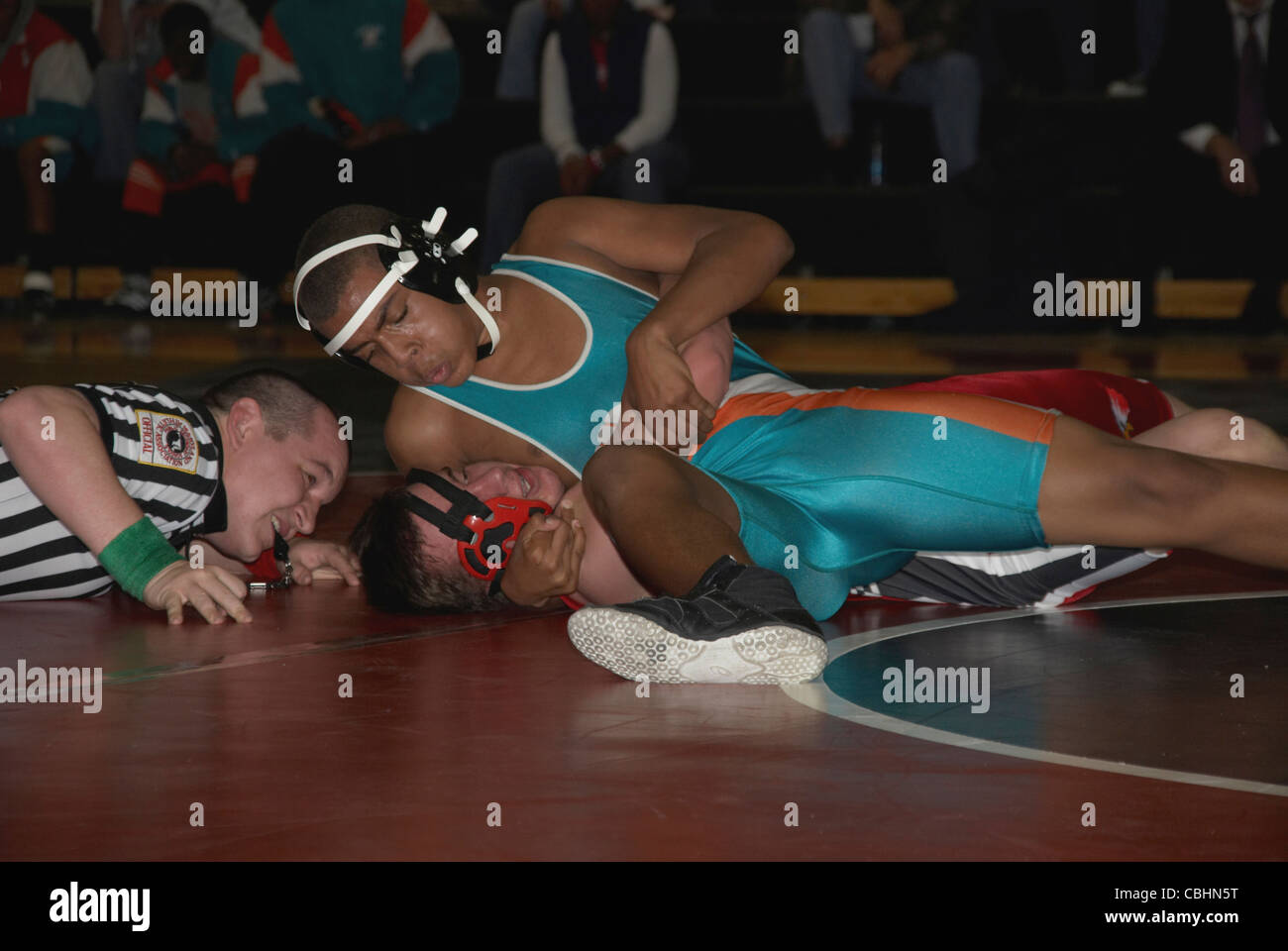 High school wrestlers hi-res stock photography and images - Alamy