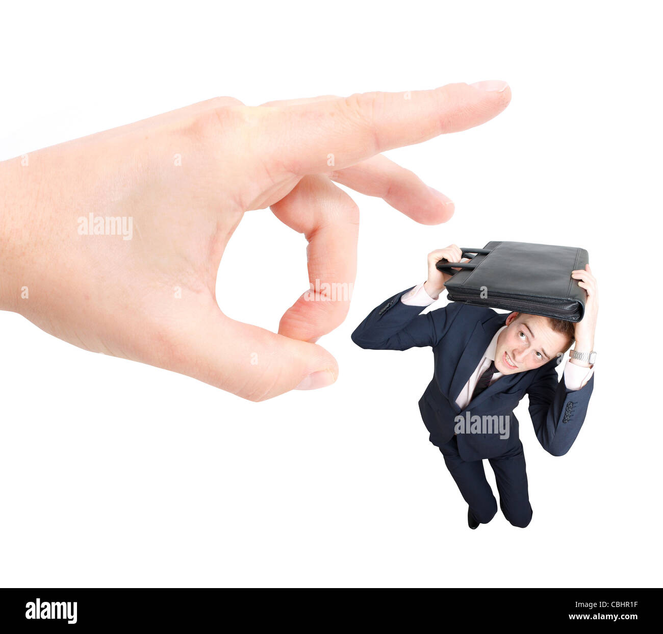 Employee getting fired Stock Photo