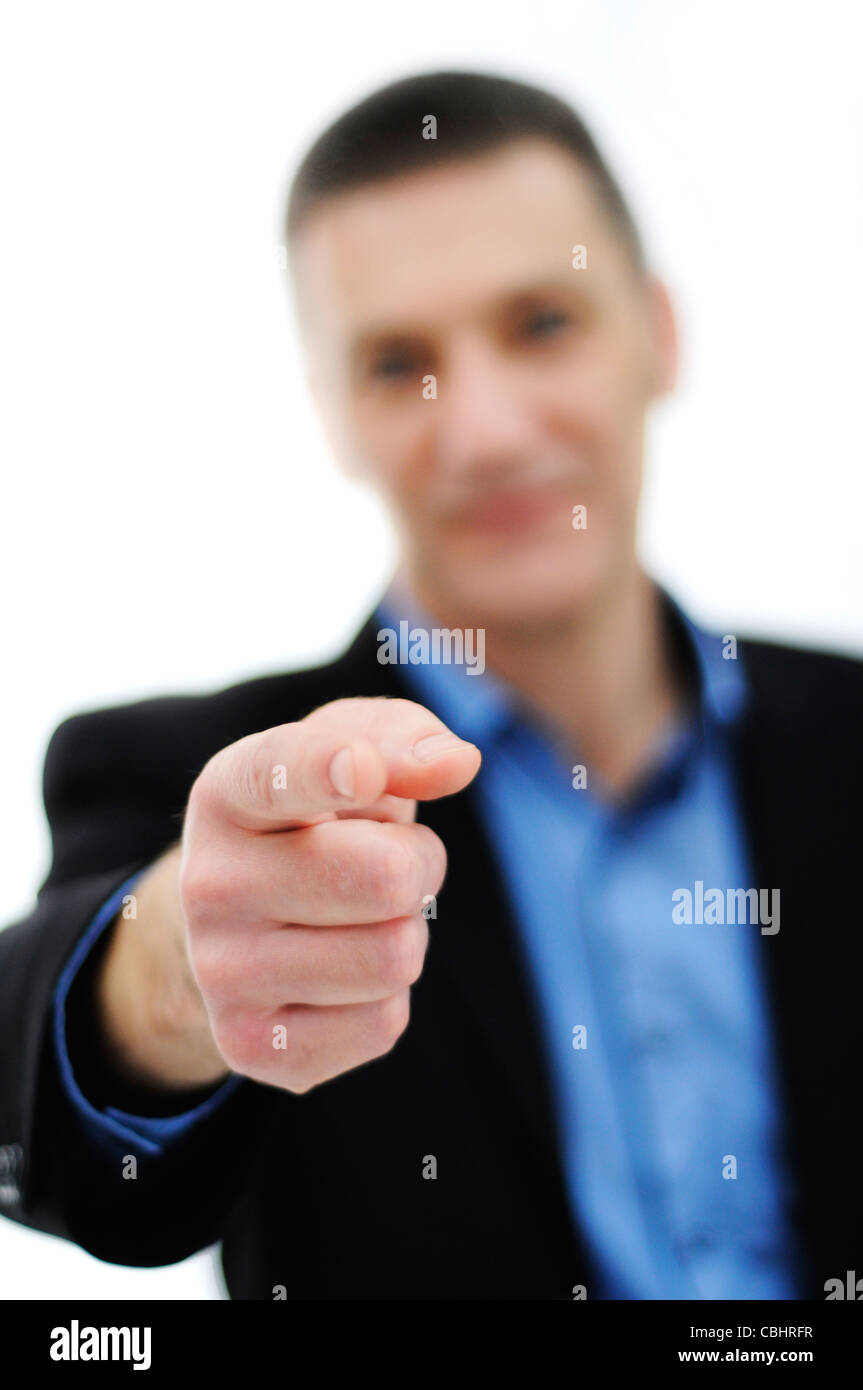 Male BSL British Sign Language interpreter Stock Photo Alamy