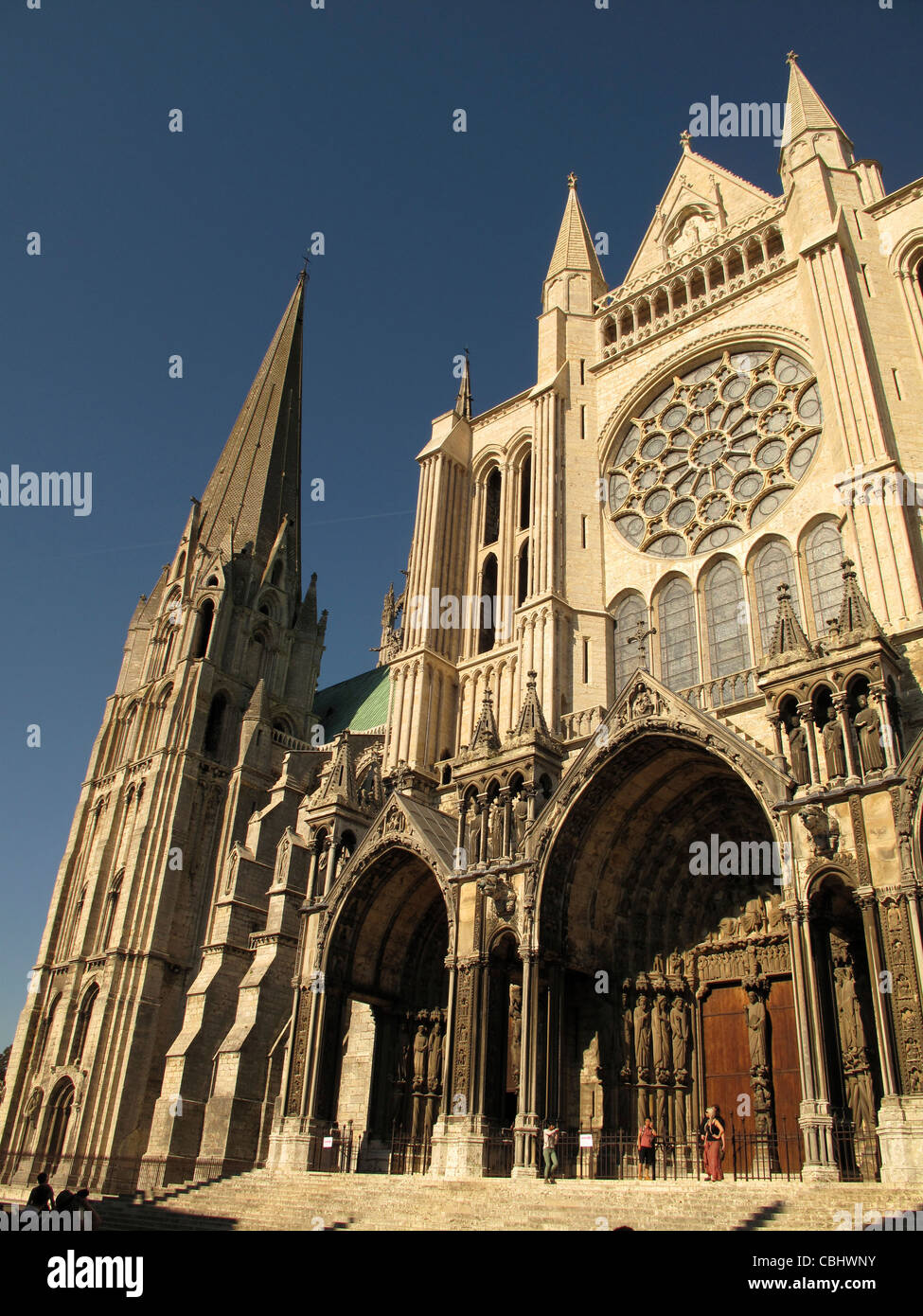 NotreDame de Chartres cathedral,Chartres,EureetLoire, France,Way of