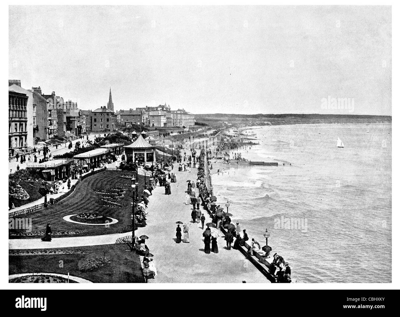 Old town bridlington uk Black and White Stock Photos & Images Alamy