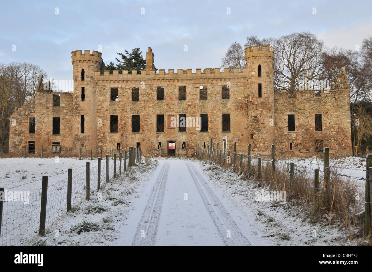 Palace, Fetternear Estate, Kemnay Stock Photo Alamy