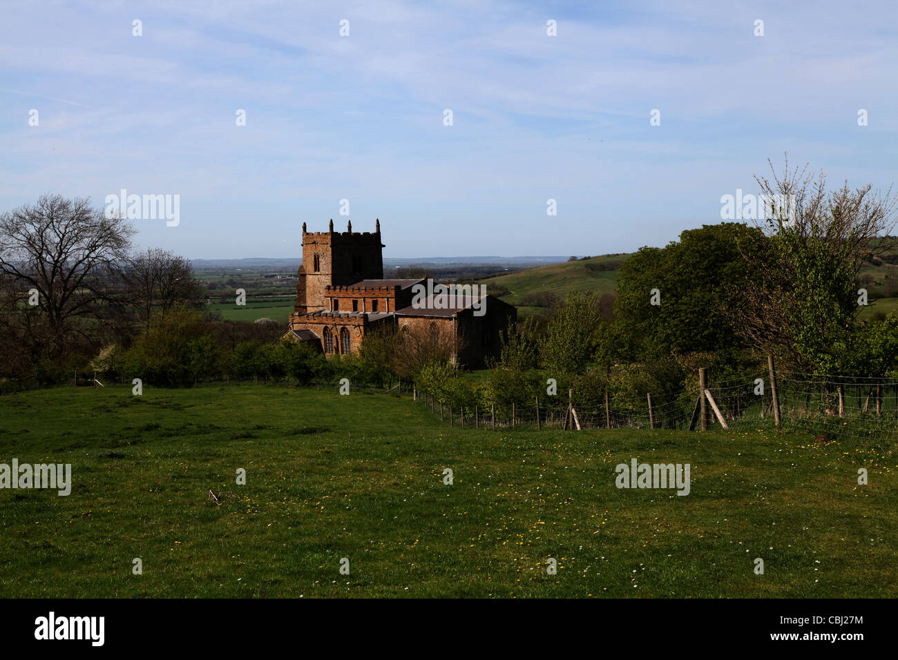 Walesby Church walkers church lincolnshire Stock Photo