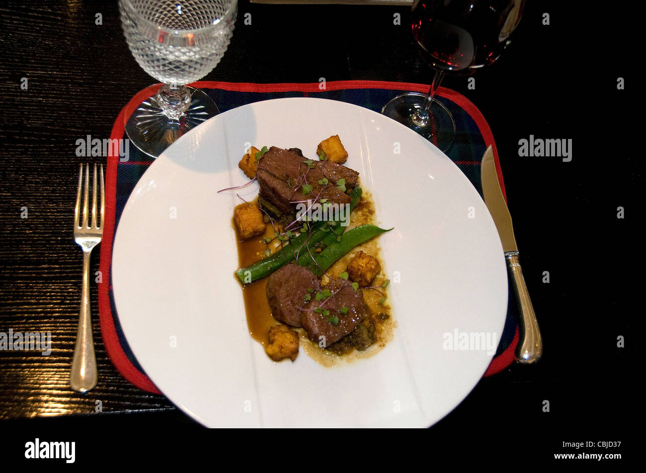 Lamb rump, beef and crusted lamb loin are served at many fine dining