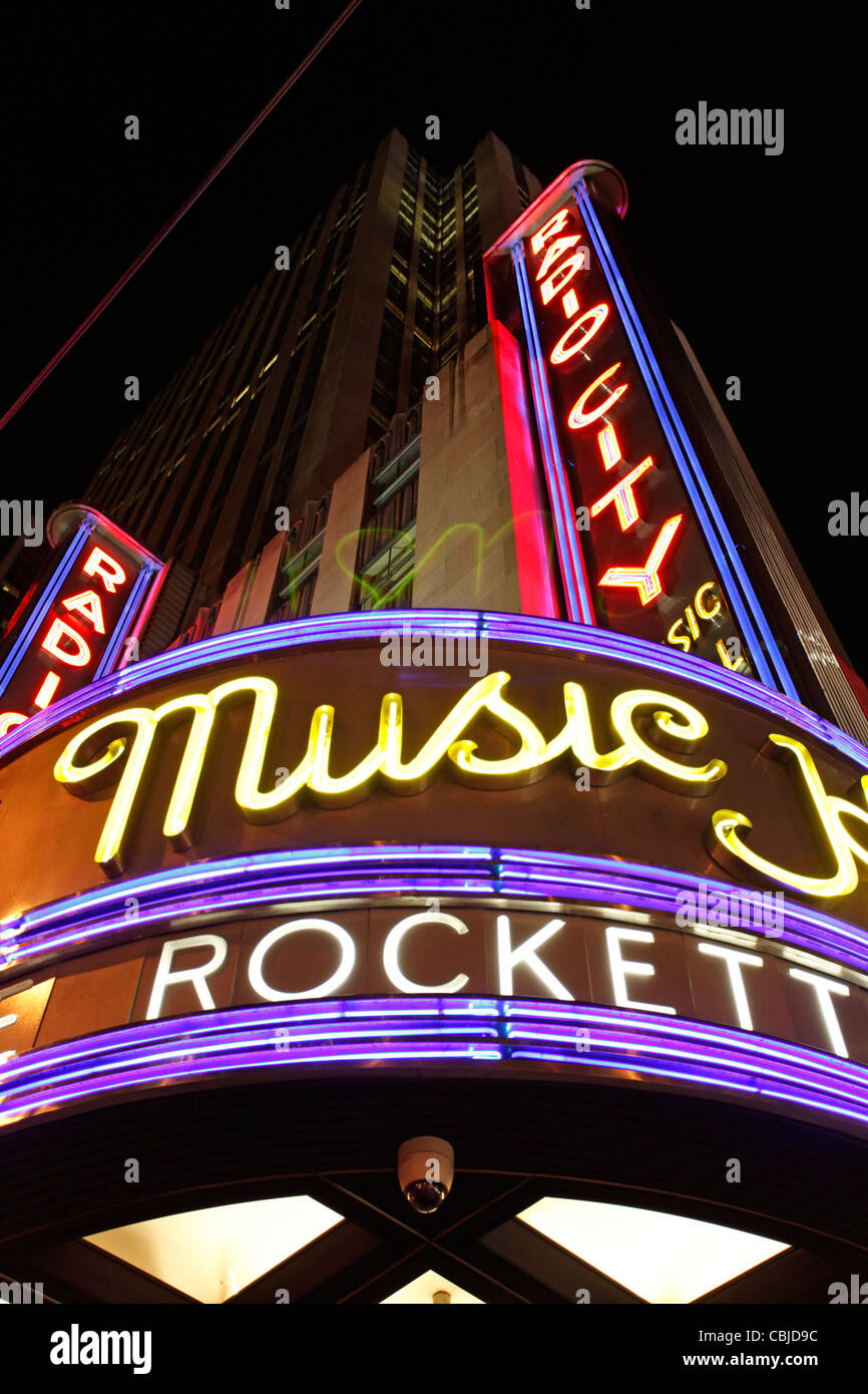 Radio city music hall hires stock photography and images Alamy