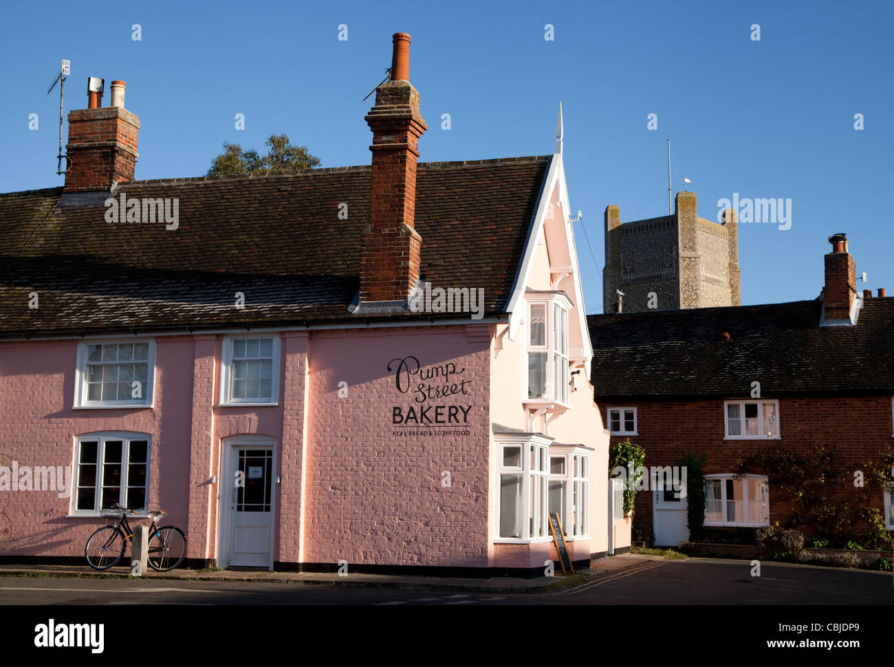 Pump Street bakery, Orford Suffolk UK Stock Photo