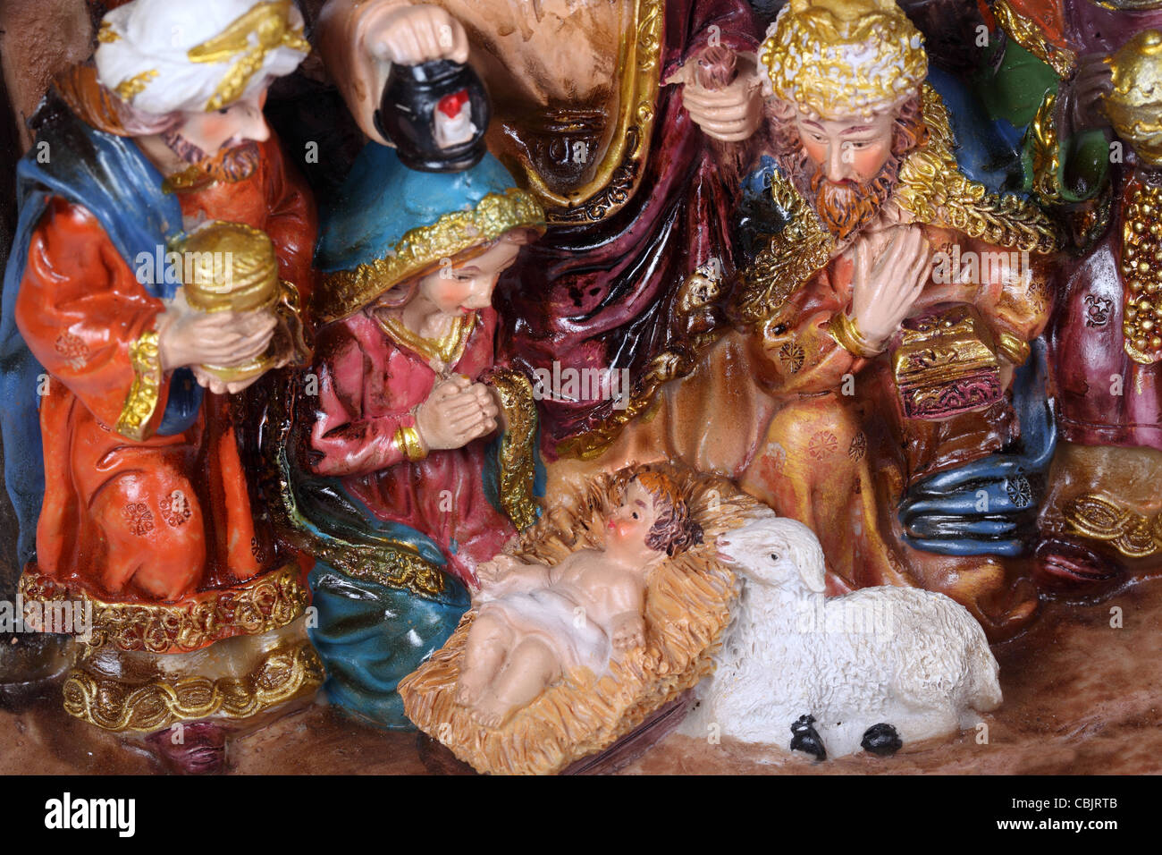 Christmas crib the shepherd hires stock photography and images Alamy