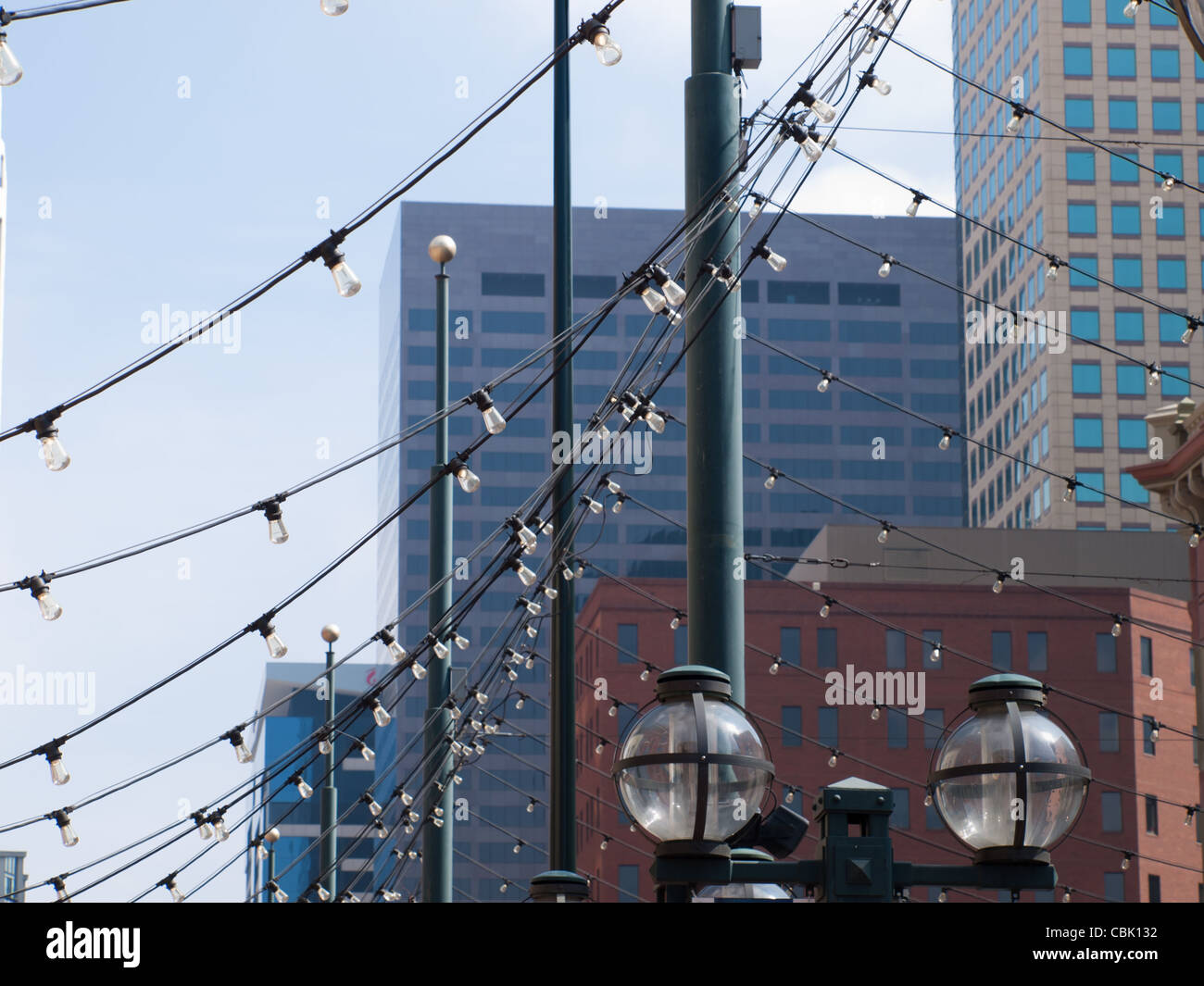 Larimer square in downtown denver hires stock photography and images