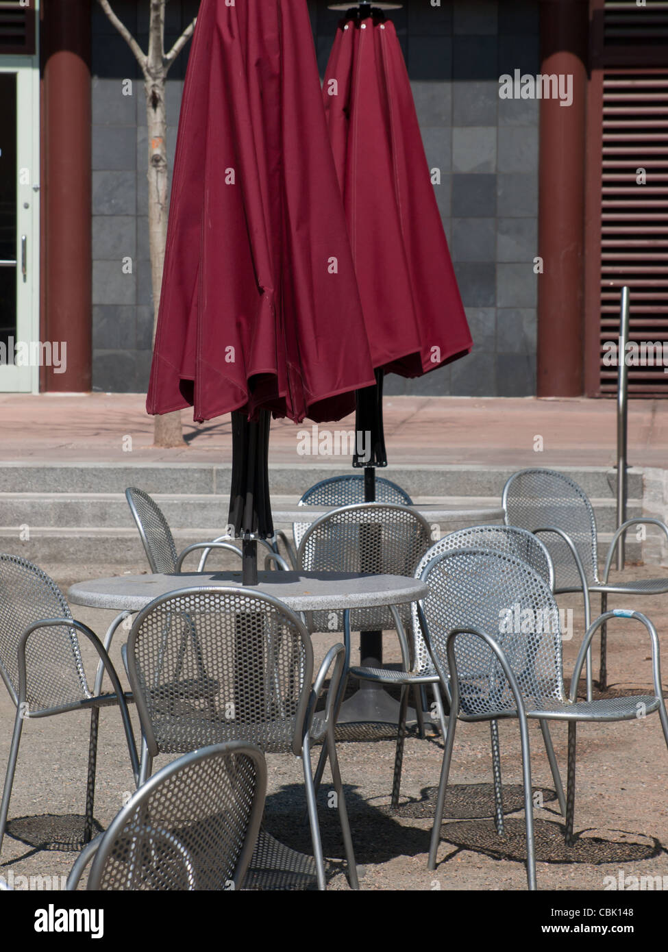 Outdoor dining in Denver, Colorado Stock Photo Alamy