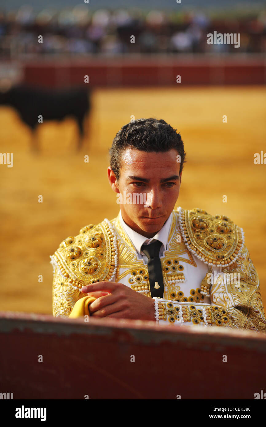 Corrida in Alpedrete, Community of Madrid, Spain Stock Photo