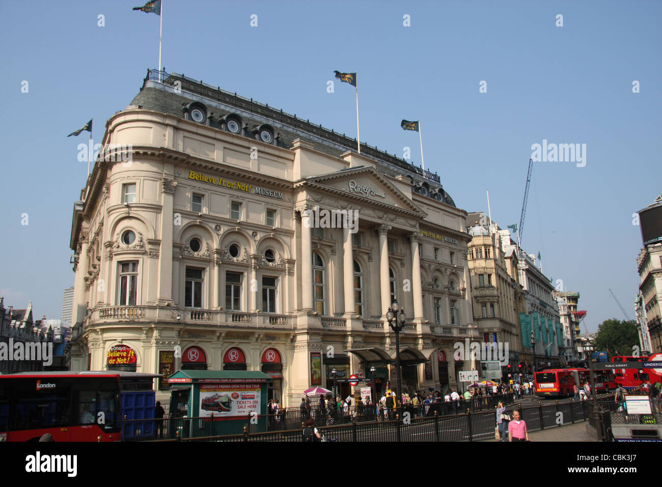 Ripley's Believe It or Not! Museum, Piccadilly Circus, London Stock Photo