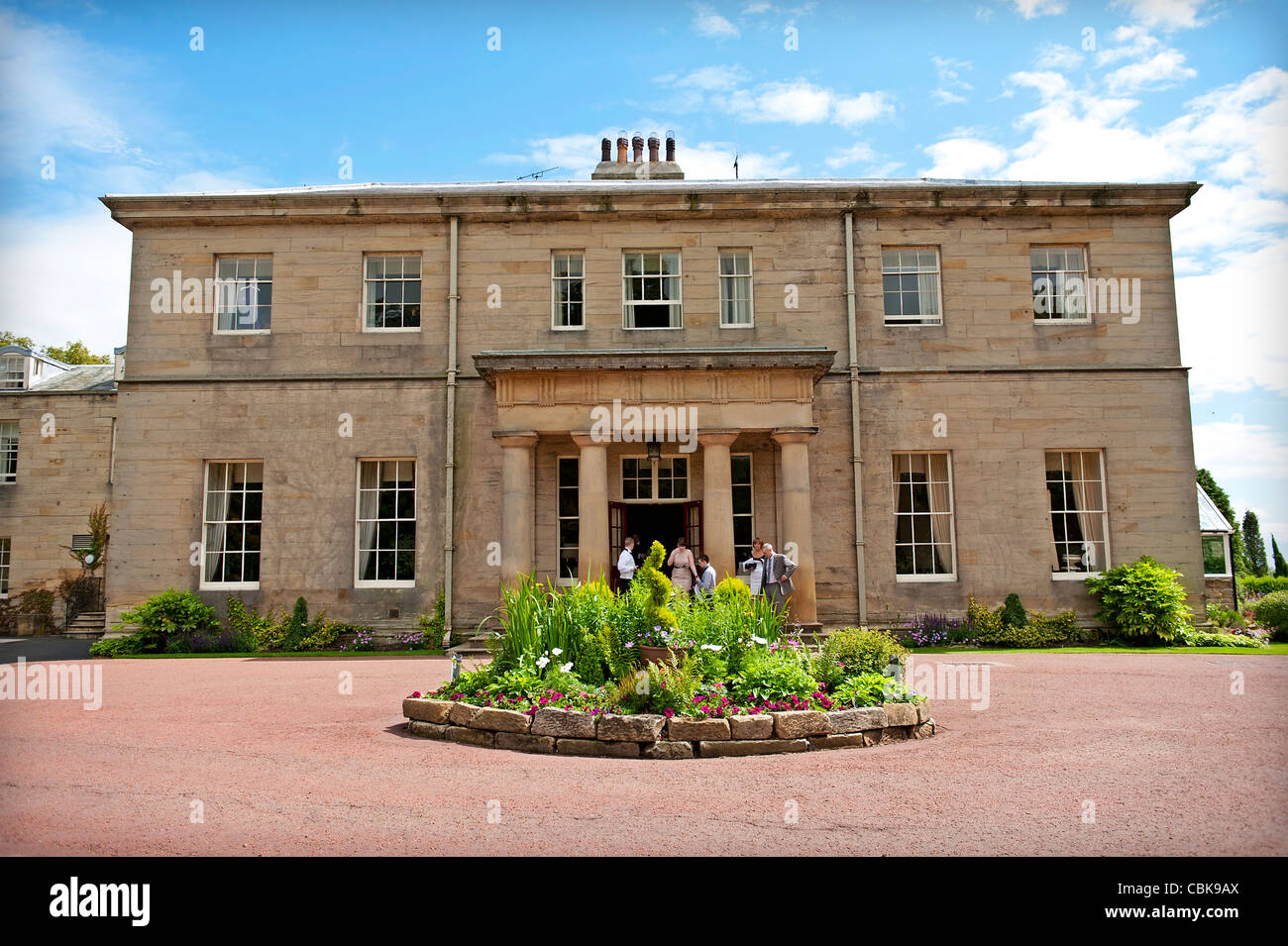 Linden Hall Hotel Stock Photo Alamy