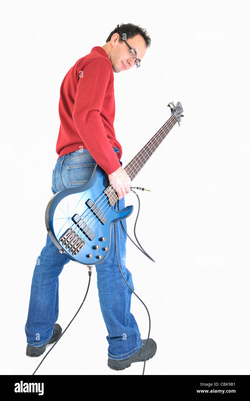 Guitar player Stock Photo