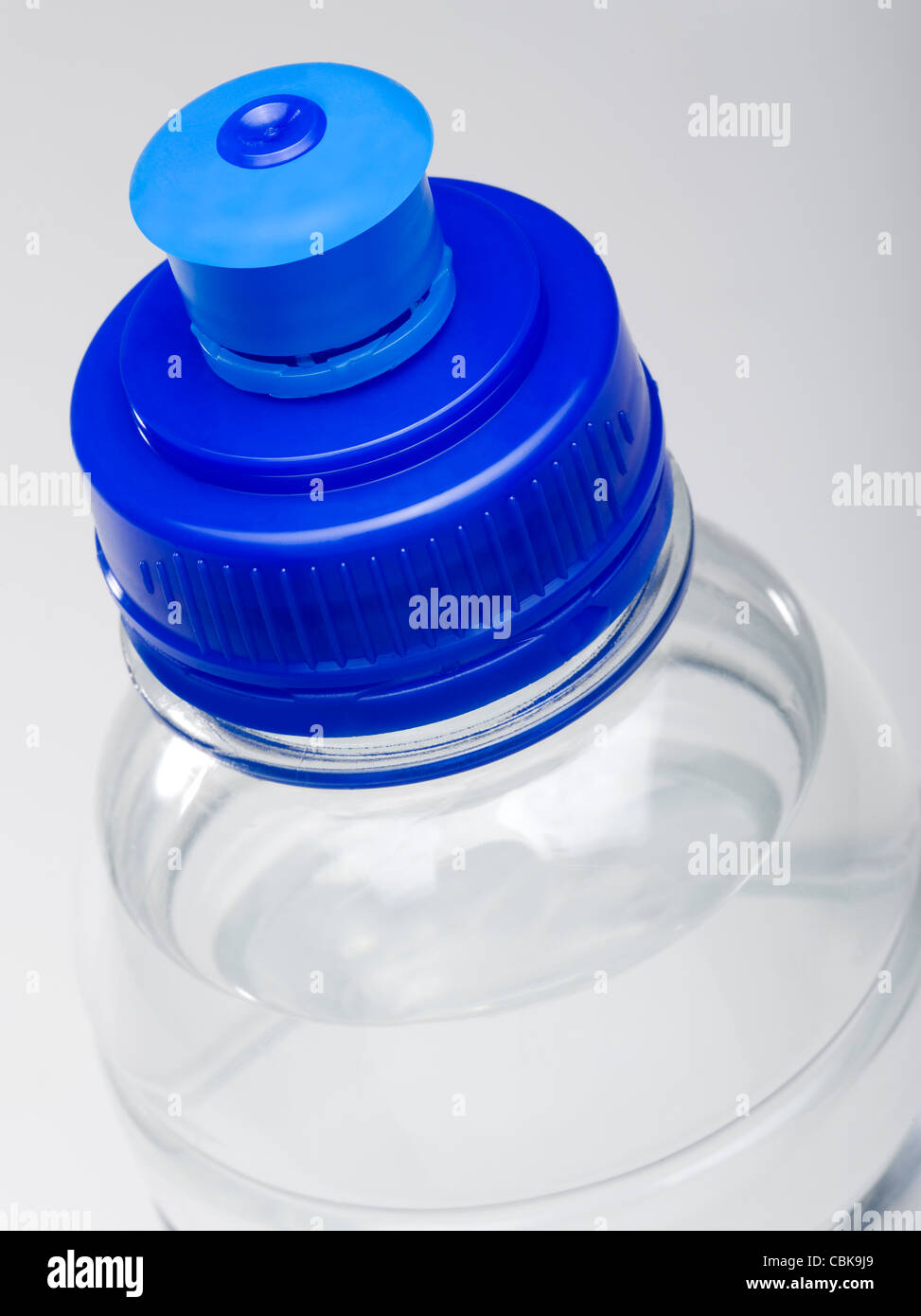 plastic bottle cap, hygienic and refreshing Stock Photo