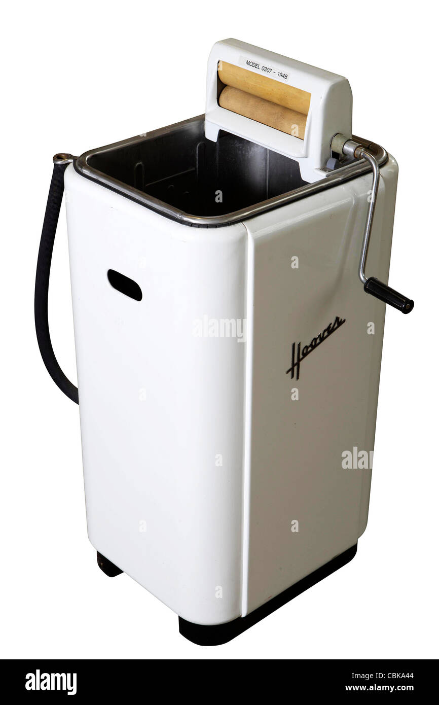 1948 Vintage Hoover Model 0307 Washing Machine against white background  Stock Photo - Alamy