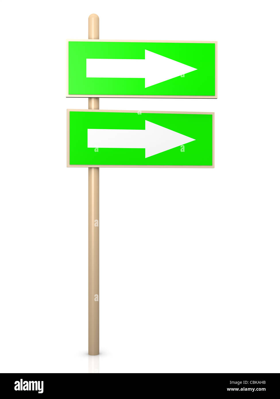 A Signpost. Stock Photo