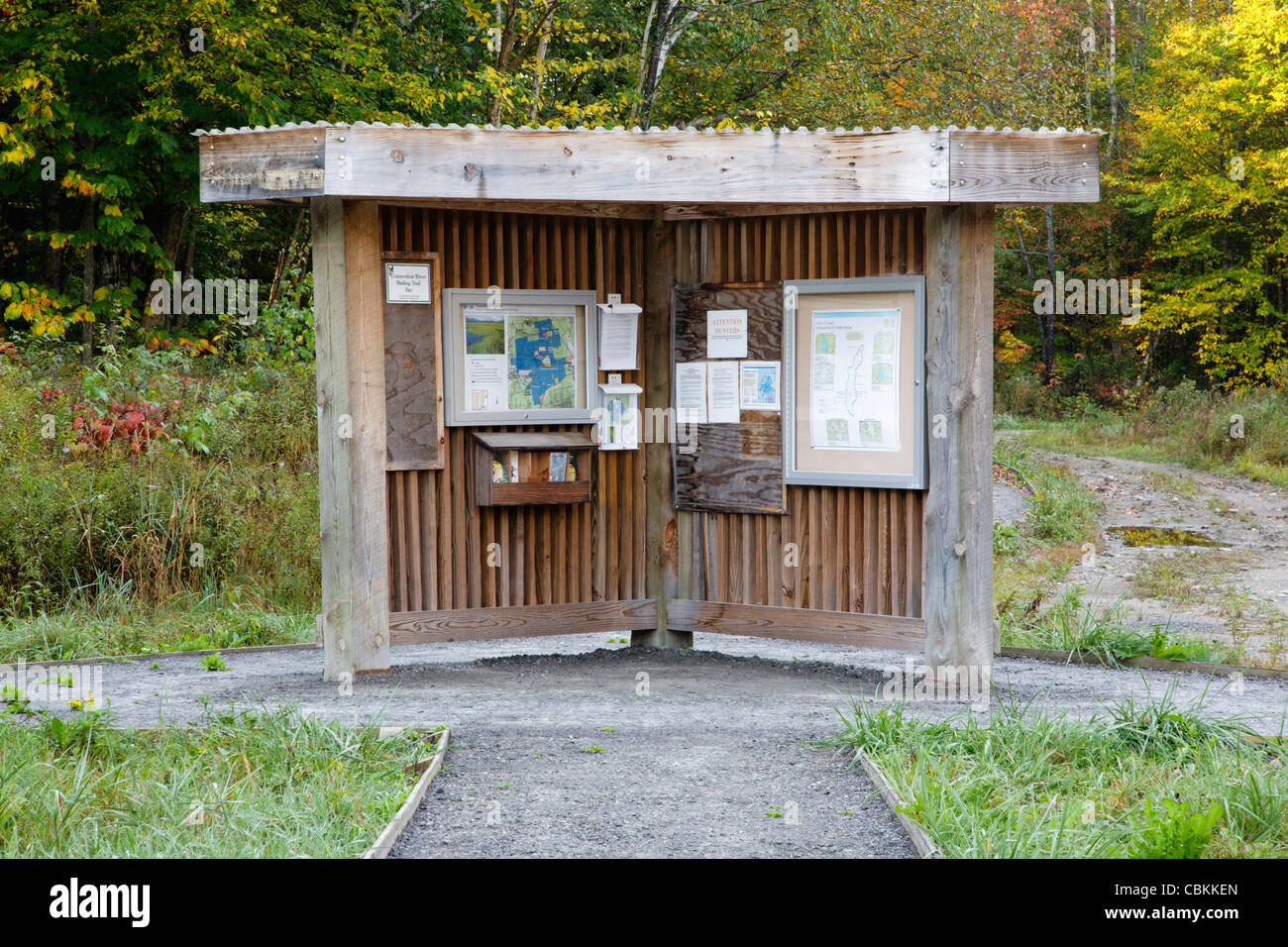 Pondicherry Wildlife Refuge Mud Pont Trail in Jefferson, New