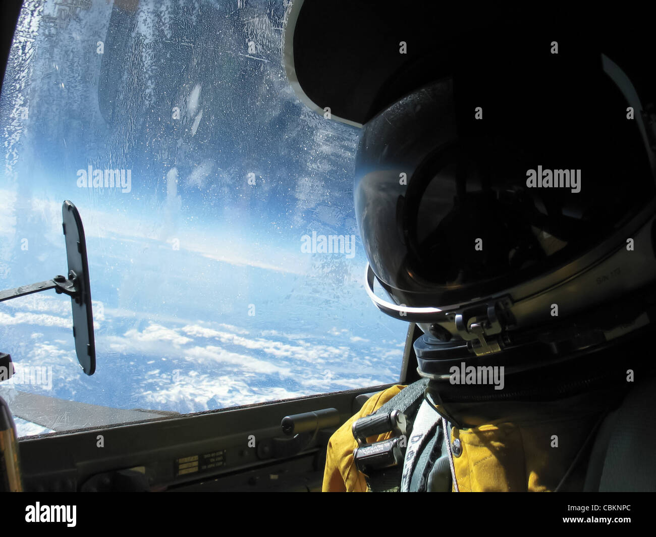 Col. Chris Cook gets a sweeping view of California from 71,000 feet ...