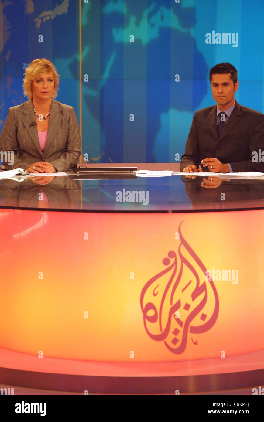 Al jazeera arabic channel anchor hires stock photography and images