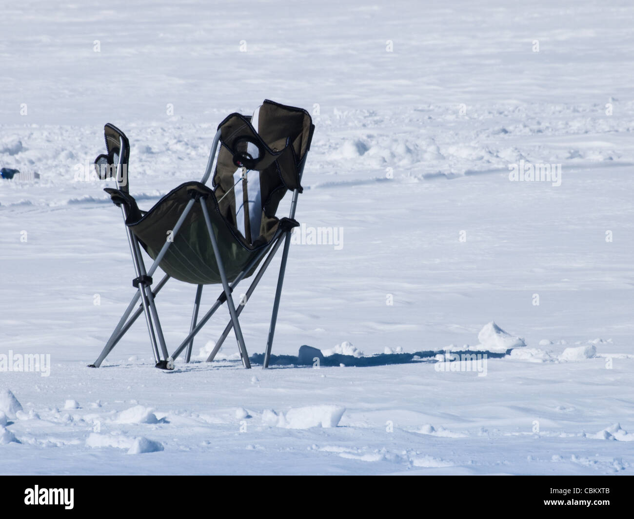 winter camping chair