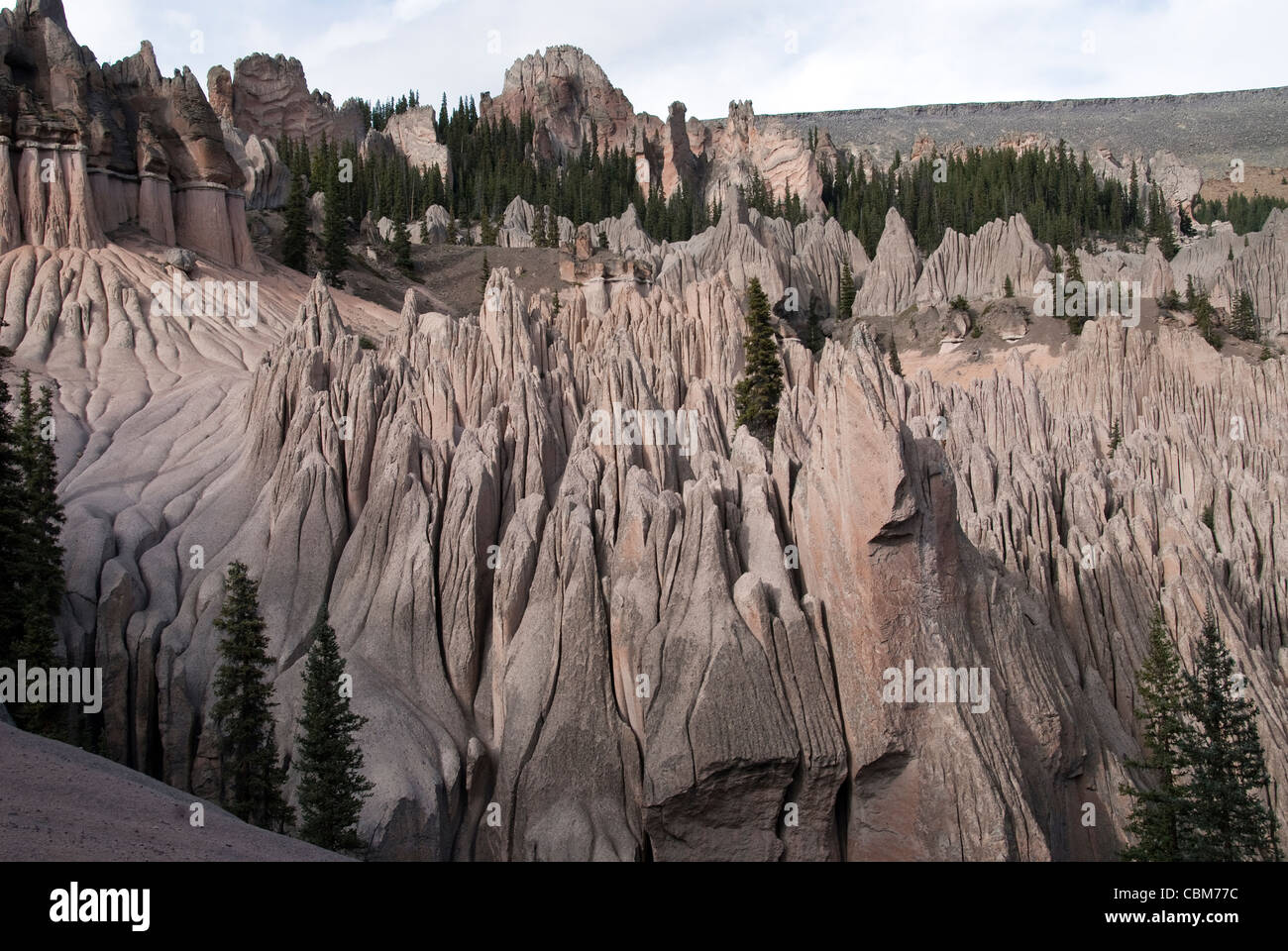 Wheeler Geologic Area La Garita Wilderness Colorado USA Stock Photo