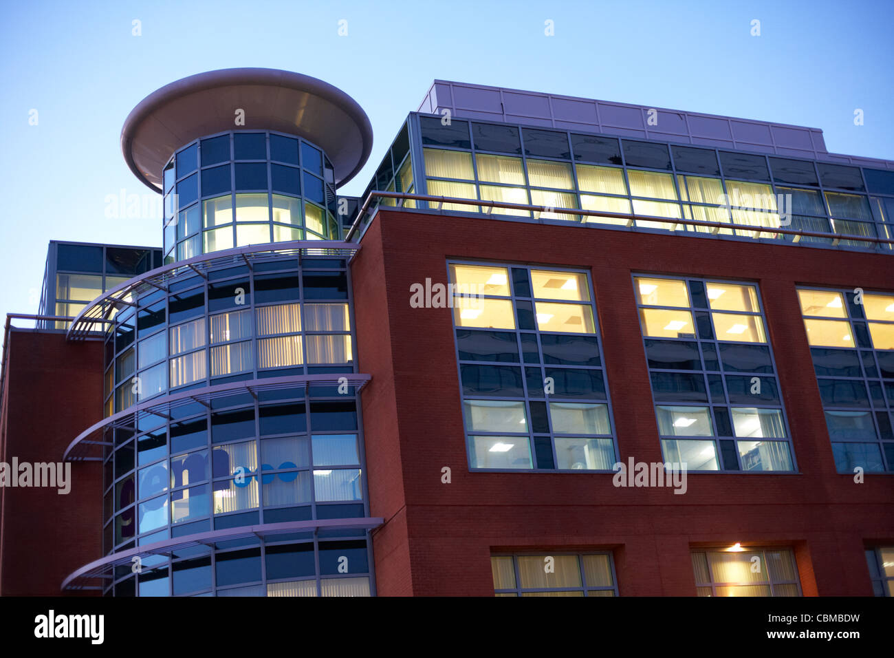 new modern office building in belfast northern ireland uk united