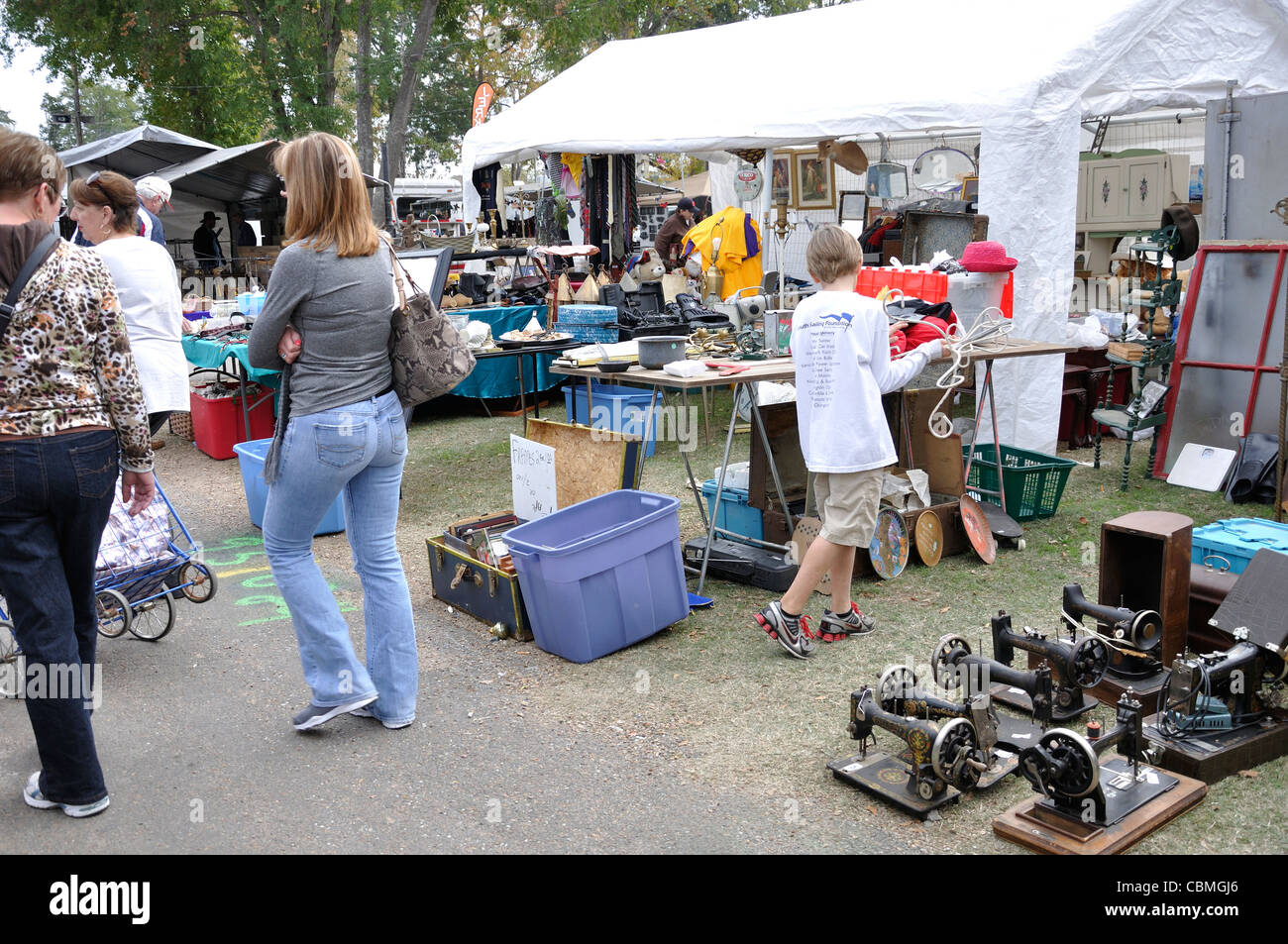 First Monday flea market, Canton, Texas, USA Stock Photo Alamy