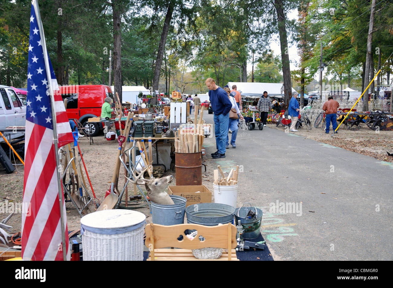 First Monday flea market, Canton, Texas, USA Stock Photo Alamy